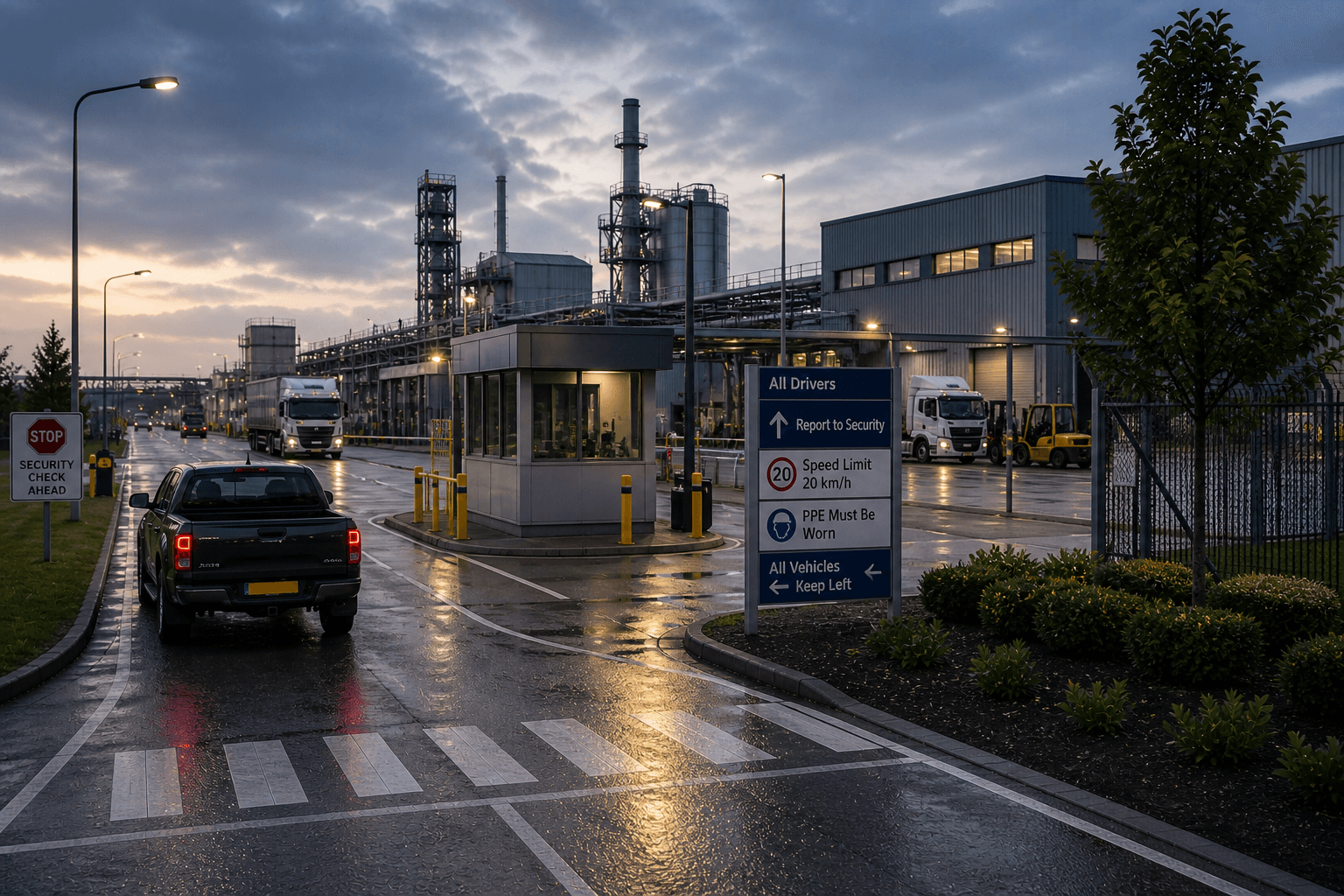 Sitios industriales gestionado con PARQ